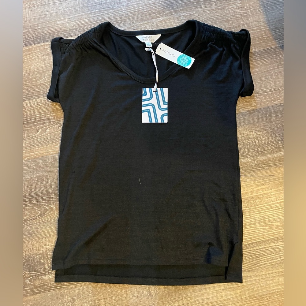NWT Market and Spruce top Womens XS